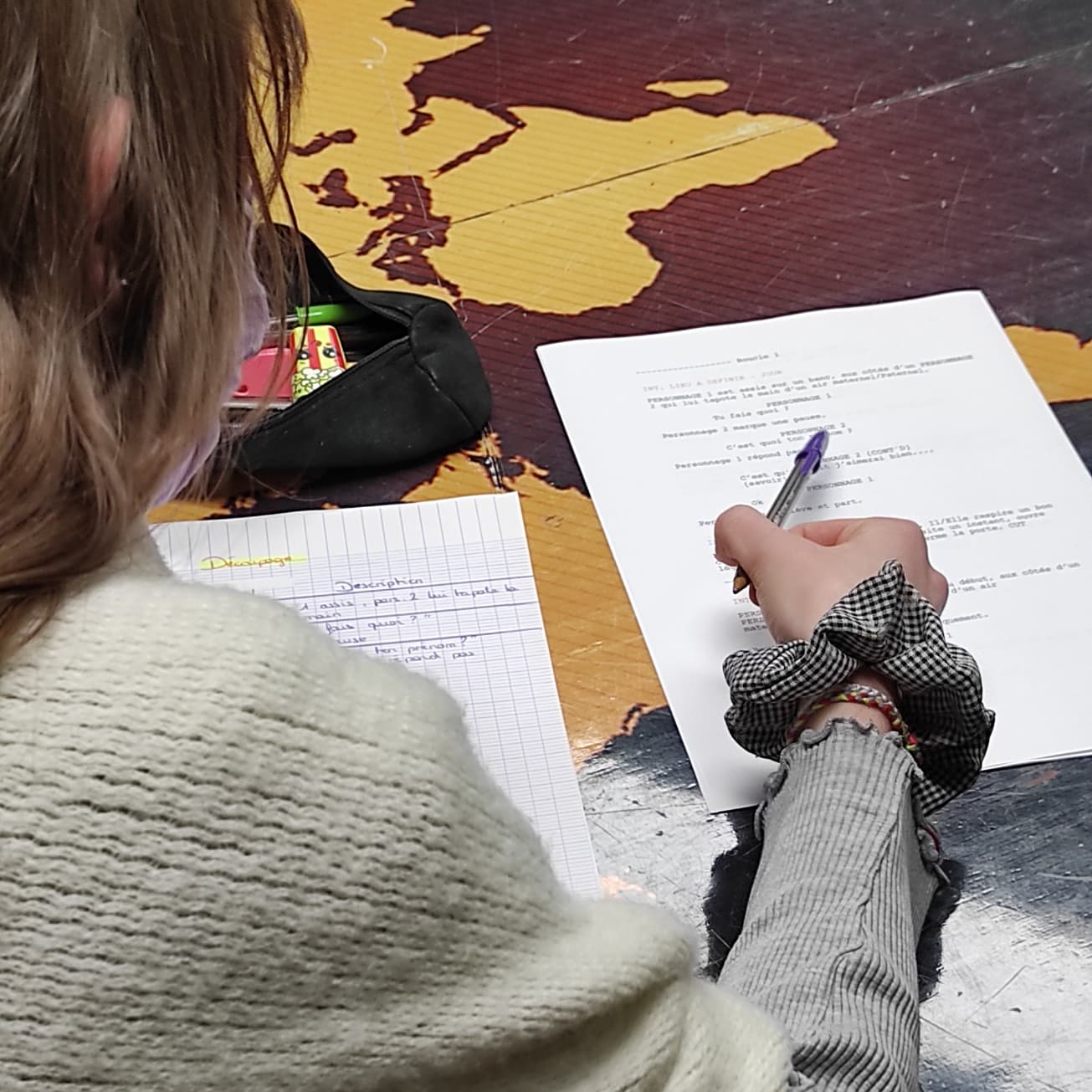 formation continue sur le scénario